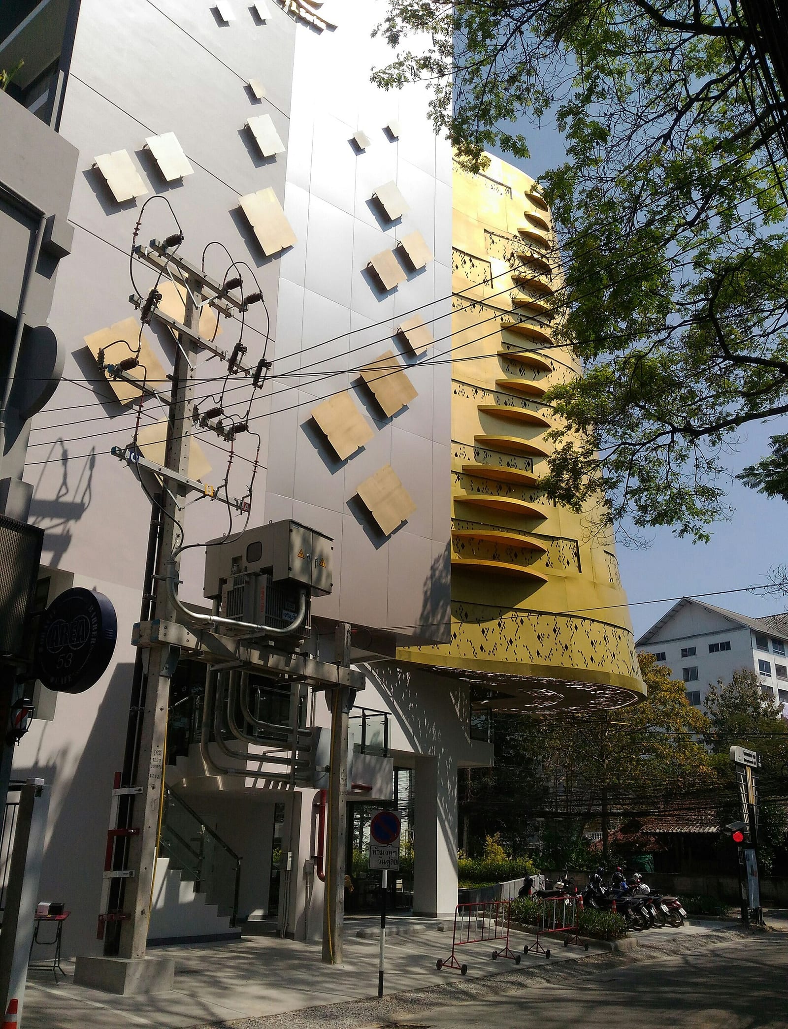 Nimman - scooter rental area in Chiang Mai